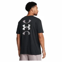 Under Armour Ua Bball Logo Court Ss Black Svart Outlet