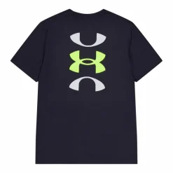 Under Armour Ua Bball Logo Court Ss Black Svart Hot