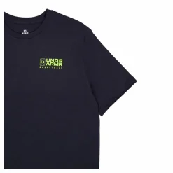 Under Armour Ua Bball Logo Court Ss Black Svart Hot