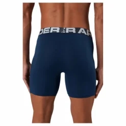 Under Armour Ua Charged Cotton 6in 3 Pack Royal Blå New