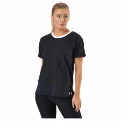 Under Armour UA Charged Cotton SS Black Svart Clearance