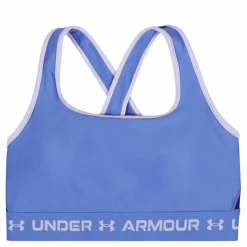 Under Armour UA Crossback Mid Bra Blå Sale