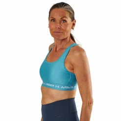 Ua Crossback Mid Bra Glacier Blue*Under Armour Discount