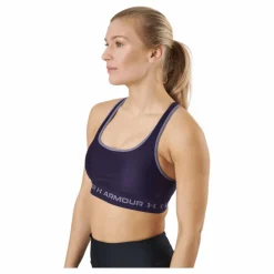 Ua Crossback Mid Bra Purple Switch / Purple Switch*Under Armour Online