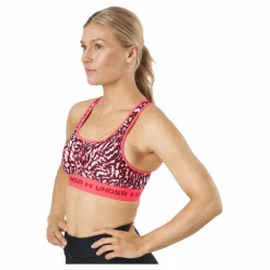 Under Armour Ua Crossback Mid Print Penta Pink / Penta Pink / Blac Flerfärgad Online