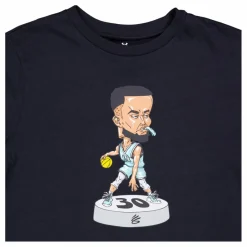 Under Armour Ua Curry Bobblehead Ss Black Svart