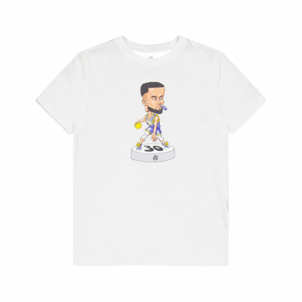 Ua Curry Bobblehead Ss White*Under Armour Outlet
