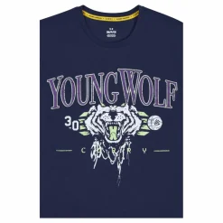 Under Armour UA Curry Young Wolf Ss Blå Clearance