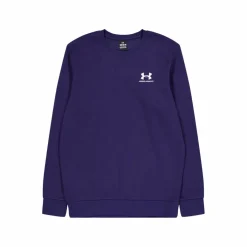 Under Armour Ua Essential Fleece Crew Midnight Navy Blå Best