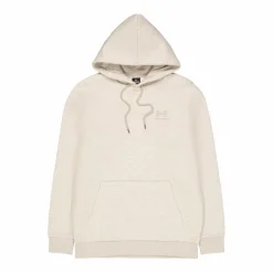 Under Armour Ua Essential Fleece Hoodie Taupe Beige New