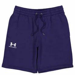 Under Armour Ua Essential Fleece Shorts Midnight Navy Blå