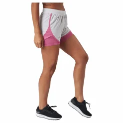 Ua Fly By Elite 2-in-1 Short Ghost Gray*Under Armour Sale