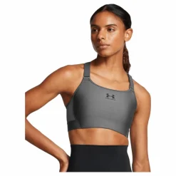 Under Armour Ua Heatgear High Castlerock Grå Clearance