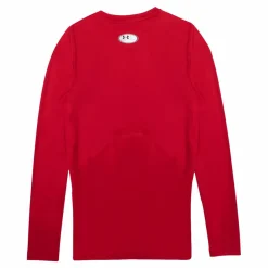 Under Armour UA HG Armour Comp Ls Röd Best