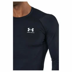 Under Armour Ua Hg Armour Comp Ls Black Svart Best