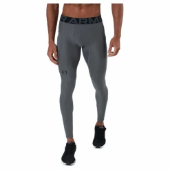 Under Armour Ua Hg Armour Leggings Carbon Heather Grå Discount
