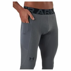 Under Armour Ua Hg Armour Leggings Carbon Heather Grå Discount
