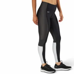 Under Armour UA HG Armour Perforation Inset Leggings Black Svart Clearance