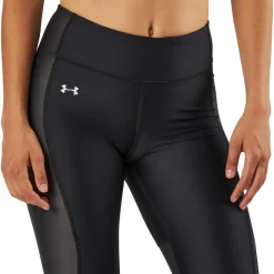 Under Armour UA HG Armour Perforation Inset Leggings Black Svart Clearance