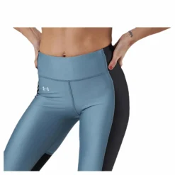 UA HG Armour Perforation Inset Leggings Turquoise*Under Armour Best