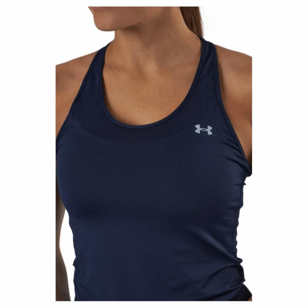 Under Armour Ua Hg Armour Racer Tank Midnight Navy Blå Sale