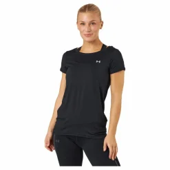 Under Armour Ua Hg Armour Ss Black / / Metallic Silver Svart Clearance