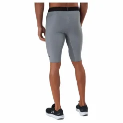 Under Armour Ua Hg Rush 2.0 Long Shorts Concrete Vit New