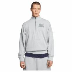 Under Armour Ua Icon Hwt Terry Os 1/2 Zip Black Svart Online