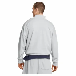 Under Armour Ua Icon Hwt Terry Os 1/2 Zip Black Svart Online