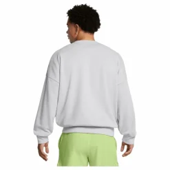 Under Armour Ua Icon Hwt Terry Os Crew Black Grå