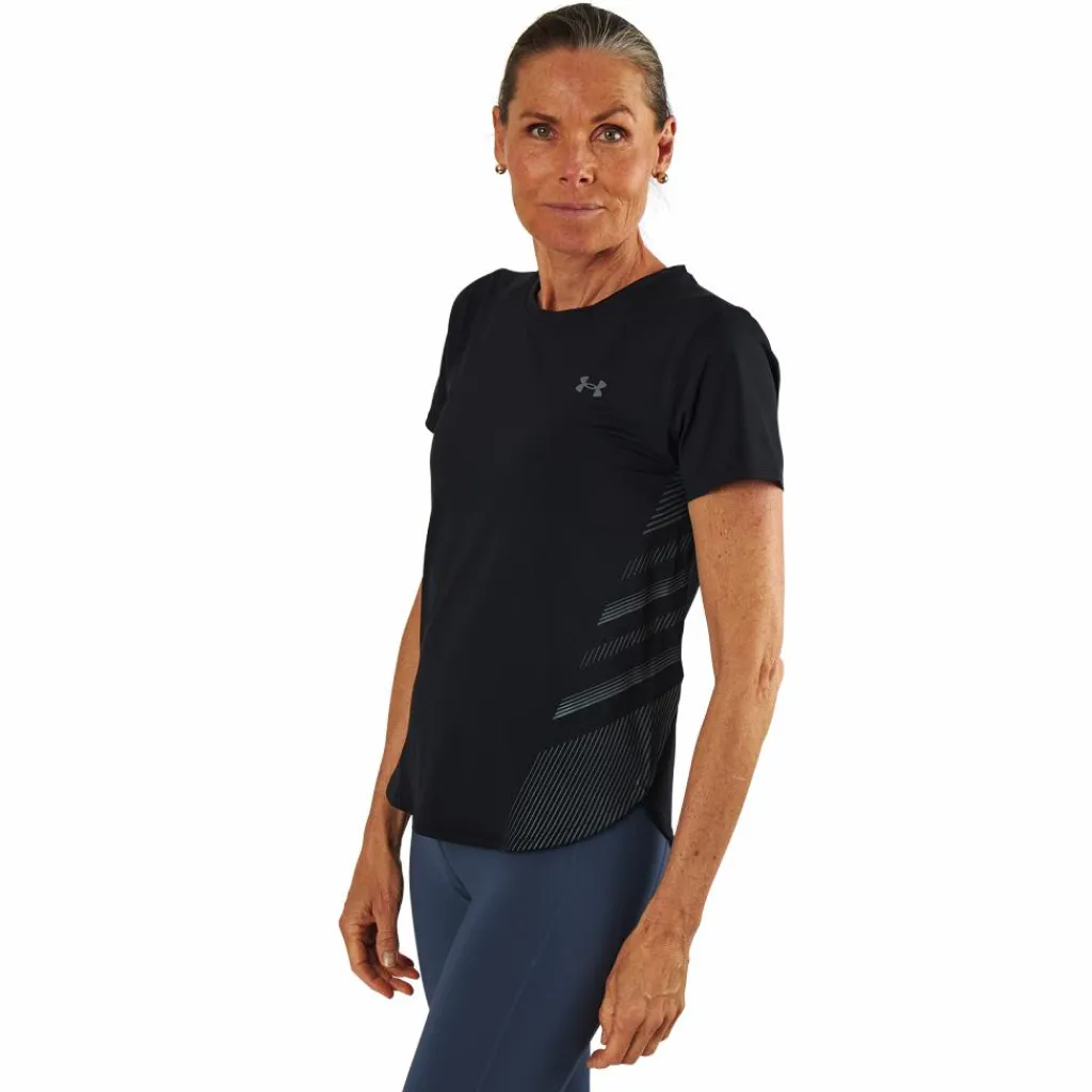 Under Armour Ua Iso-chill Laser Tee Ii Black Svart Clearance