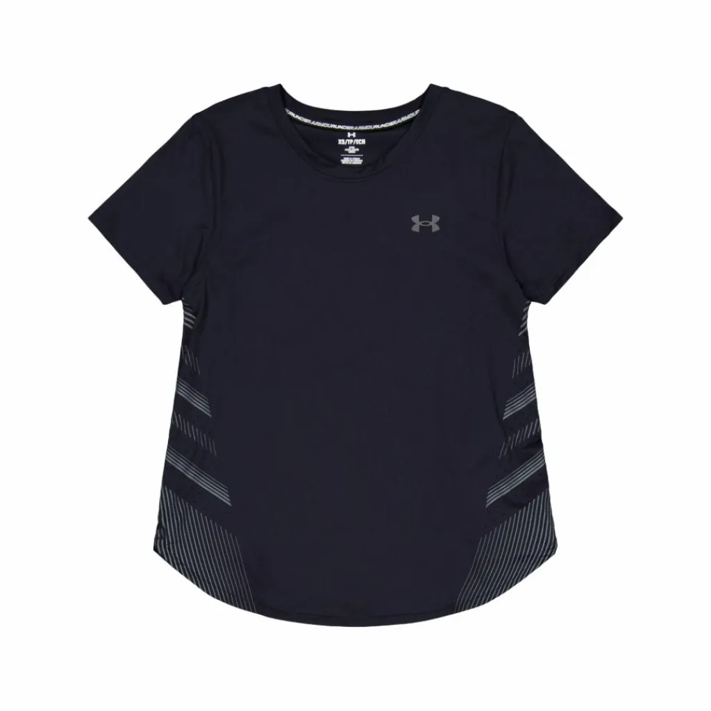Under Armour Ua Iso-chill Laser Tee Ii Black Svart Clearance