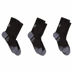 Under Armour Ua Performance Cotton 3p Mid Black Svart Online