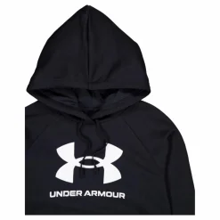 Ua Rival Fleece Big Logo Hdy Black*Under Armour Hot