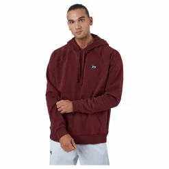 Ua Rival Fleece Hoodie Chestnut Red*Under Armour