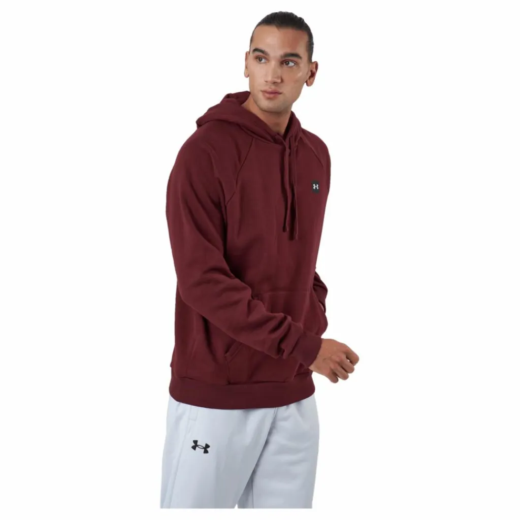 Ua Rival Fleece Hoodie Chestnut Red*Under Armour