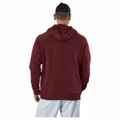 Ua Rival Fleece Hoodie Chestnut Red*Under Armour