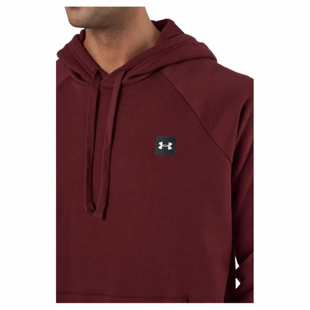 Ua Rival Fleece Hoodie Chestnut Red*Under Armour