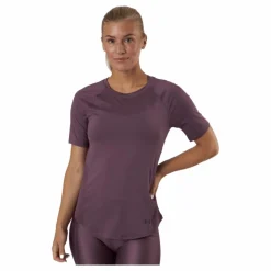 Under Armour Ua Rush Mesh Ss Ash Plum Lila Hot