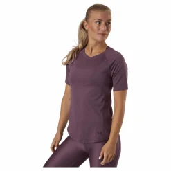 Under Armour Ua Rush Mesh Ss Ash Plum Lila Hot