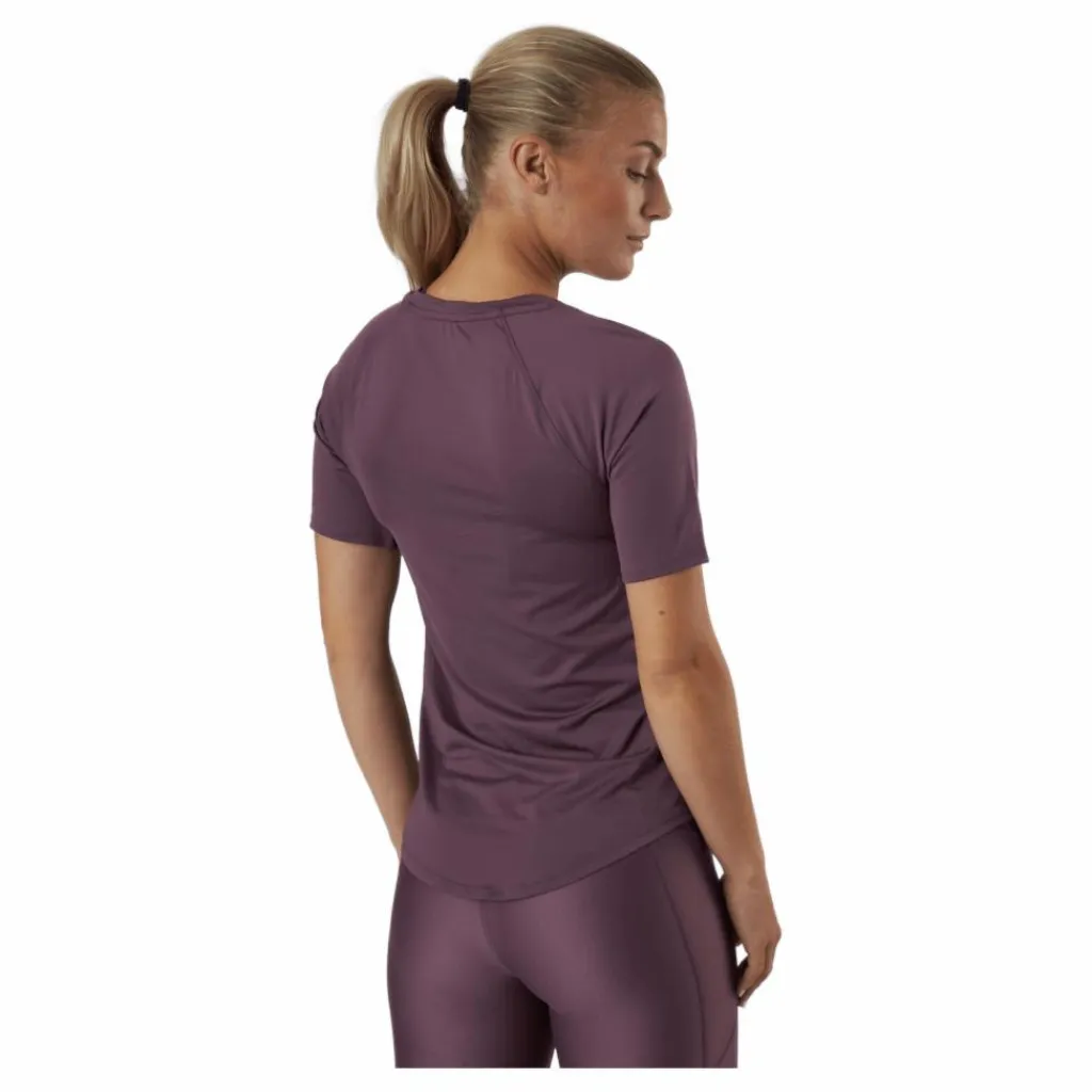 Under Armour Ua Rush Mesh Ss Ash Plum Lila Hot