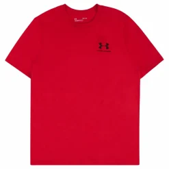 Under Armour UA SPORTSTYLE LC SS Röd Hot