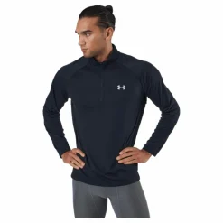 Under Armour Ua Streaker Half Zip Black Svart New