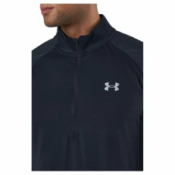 Under Armour Ua Streaker Half Zip Black Svart New