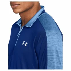 Under Armour Ua Tech Utility 1/4 Zip Tech Blue Blå Sale