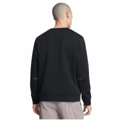 Under Armour Ua Unstoppable Flc Crew Eu Black Svart New