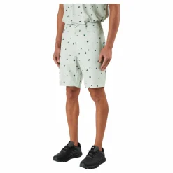 adidas Ultimate365 Allover Print 9-Inch Golf Shorts Linen Green / Shadow Green / Impact Yellow Vit New