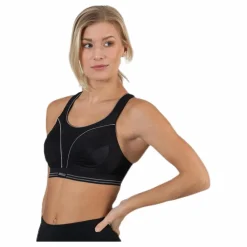 Shock Absorber Ultimate Run Bra Black Svart Online