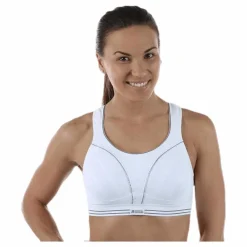 Shock Absorber Ultimate Run Bra White Vit Discount