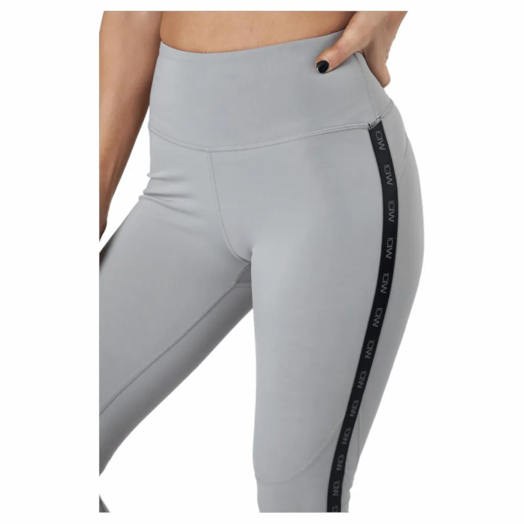 ICANIWILL Ultimate Training Logo Tights Grey Grå Discount